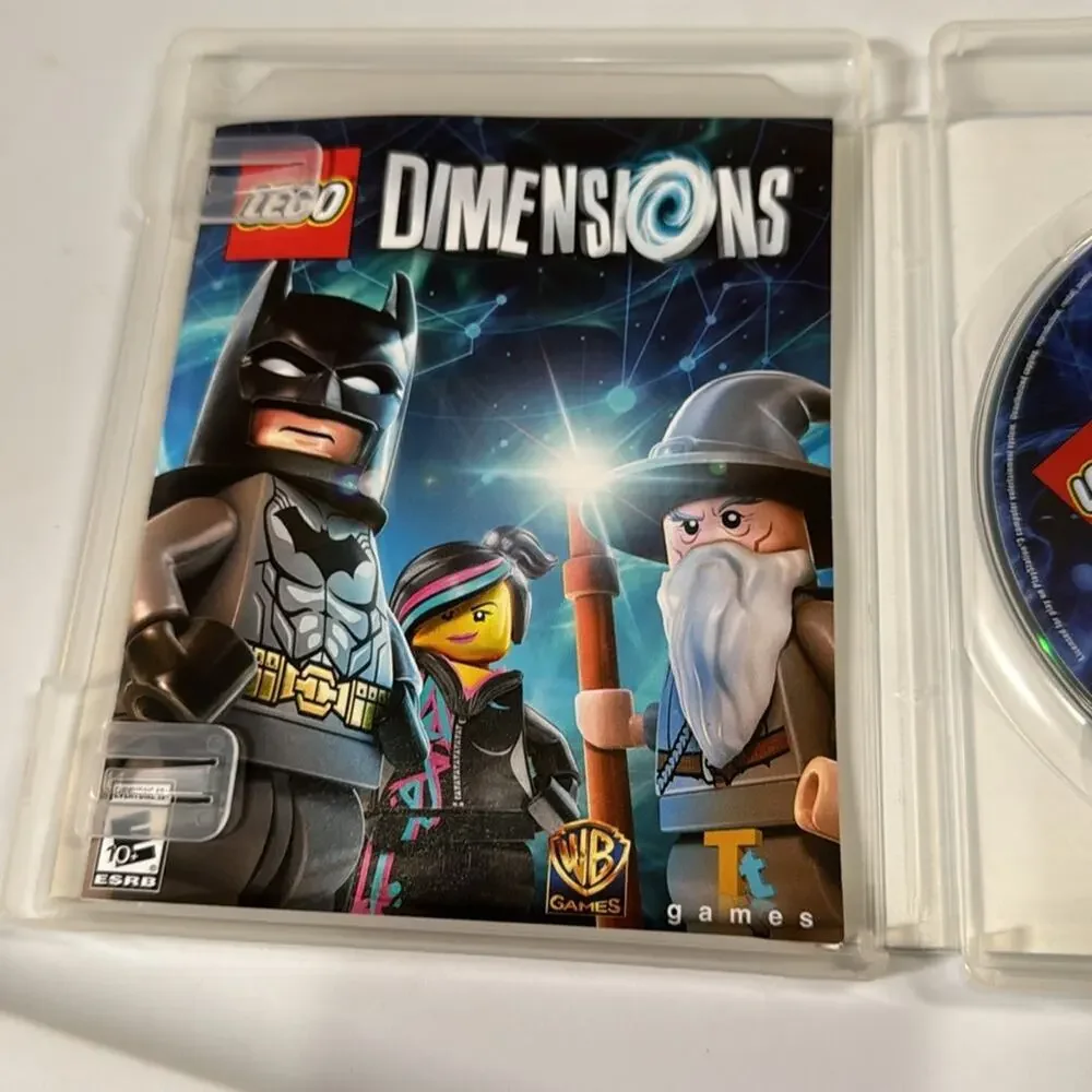 LEGO Dimensions PS3 Sony PlayStation Game, Manual, and Case Only USED